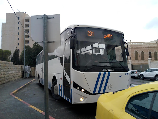 ベツレヘムからエルサレムまでのバス
