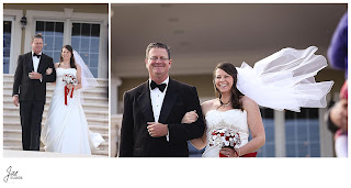 Sparkly Red Black Wedding at The Bedford Columns