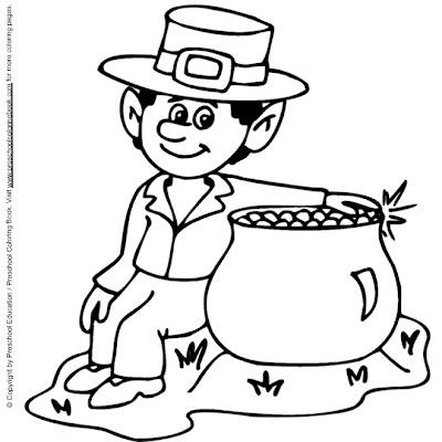 Leprechaun Coloring Pages,st patricks day,leprechaun