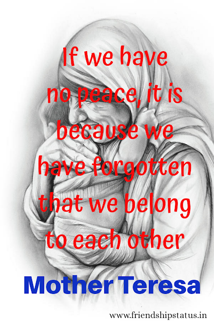 Mother Teresa Quotes on Peace