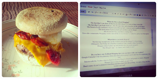 Sausage and Egg Muffin - Blog post writing