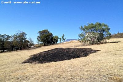 Mysterious Light Blamed for Circle of Fire - Tasmania 3-2-13