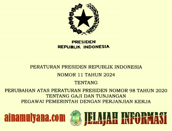 Daftar Gaji Pokok Dan Tunjangan PPPK Tahun 2024