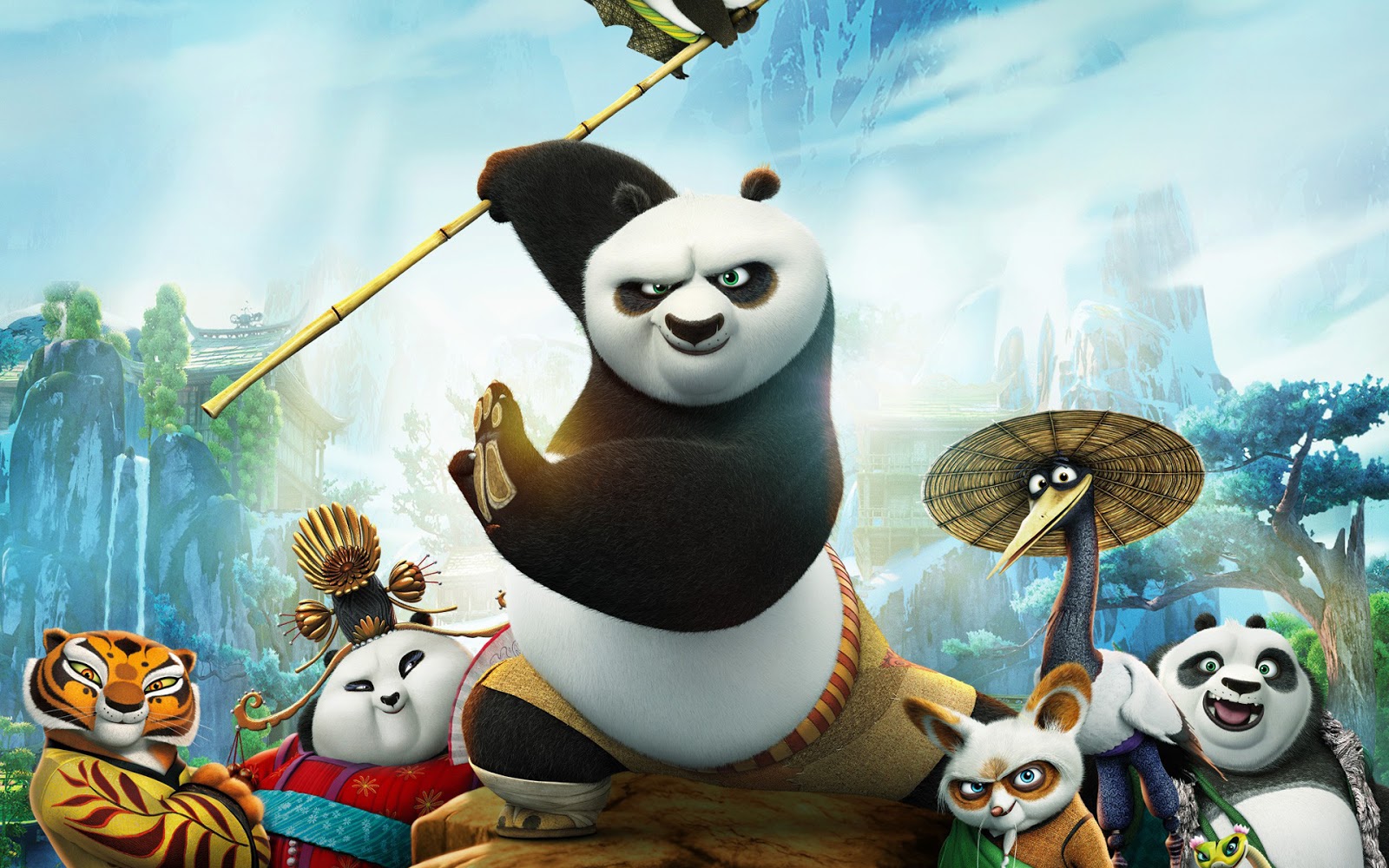 Gambar Kung Fu Panda 3 Wallpaper HD Gambar Lucu Terbaru Cartoon