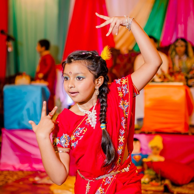 The Sangeet party dance