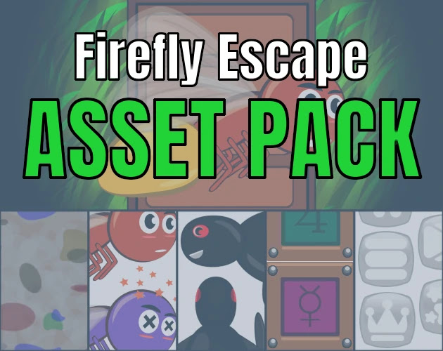 Free 2D Asset Firefly Escape Asset Pack