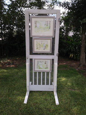 Freestanding Door for Art Display