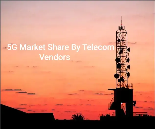 5G Market Share By  Telecomm Vendors