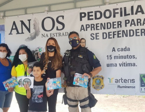 PRF em campanha de combate à pedofilia em Campos
