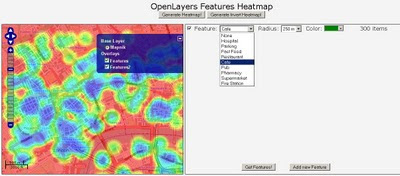 Open Layers OSM Heatmap