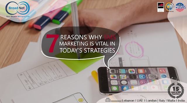 7 reasons why SMS Marketing is vital in today's strategies: