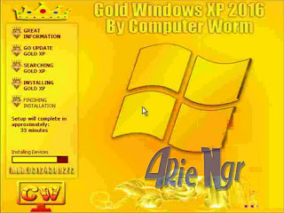 Gold Windows XP SP3 2016 Activated Terbaru Plus Drivers Full