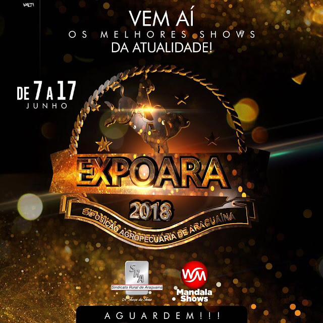 DATA DA EXPOARA 2018