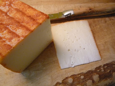 Ibores goat-milk cheese