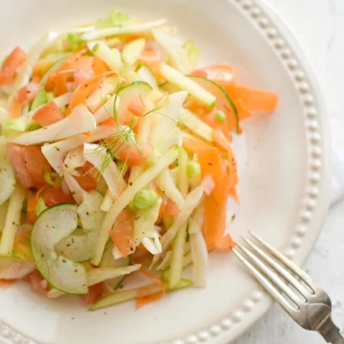 Receta para preparar una ensalada de hinojo