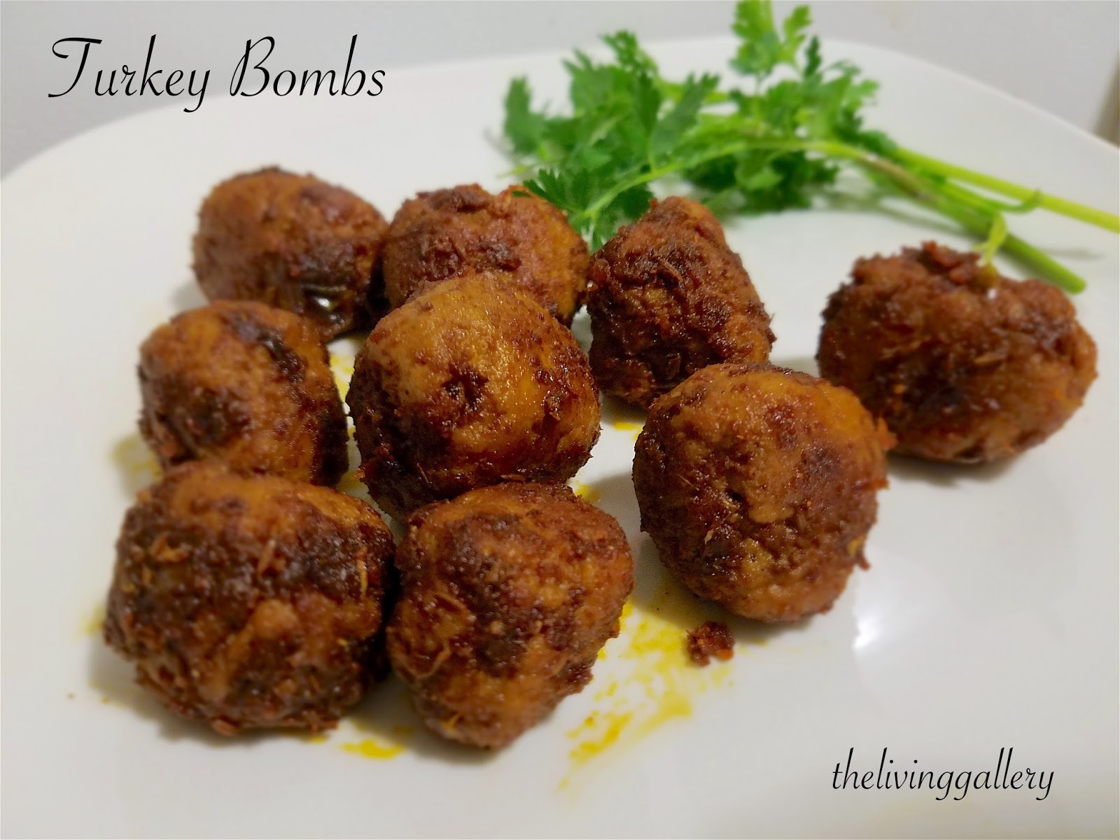TURKEY BOMBS low fat, high protein healthy appetizer