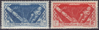 French Polynesia - 1934/39 - Idols