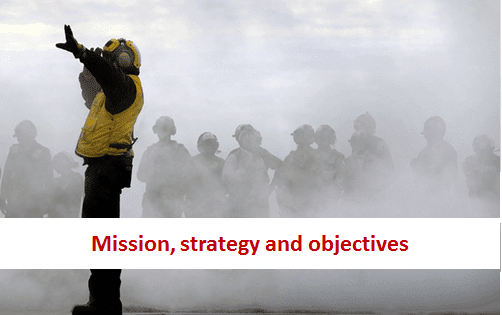 Mission, strategy and objectives