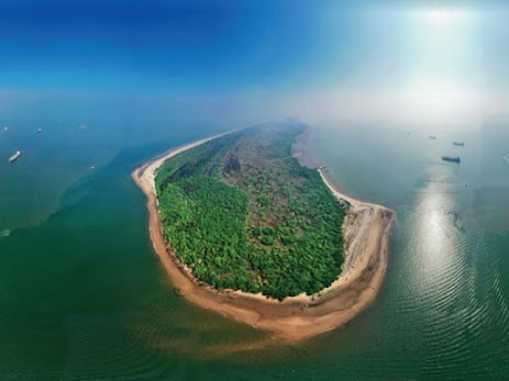 Hope Island, top 10 place to visit in east godavari, visiting places in East godavari, Hope islan in kakinada