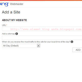 cara pasang meta bing di blog