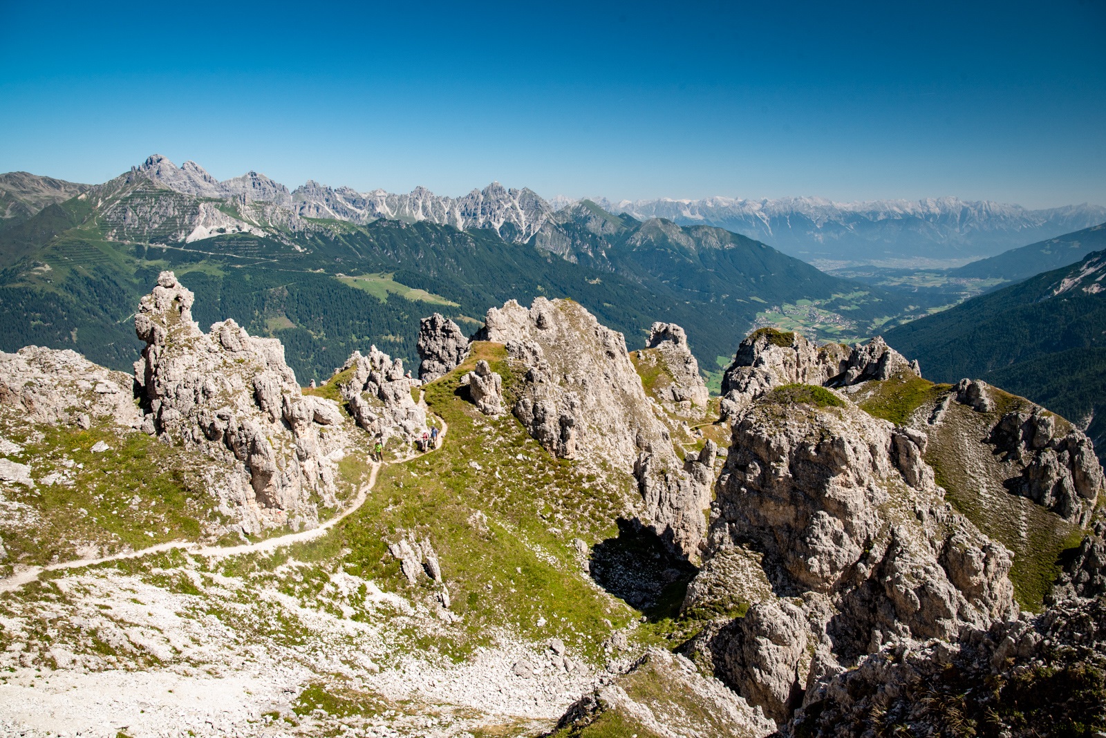 Alpejski szlak na Elferspitze, Tyrol