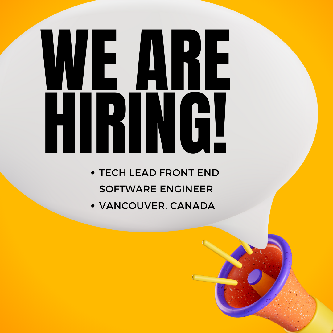 Tech Lead Front End Software Engineer | $170,000 | Vancouver - CANADA