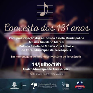 concerto dos alunos da Escola Municipal de Música Giordano Marrelli