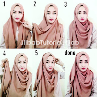 10+ Tutorial Hijab Pashmina Terbaru Simple, Modern, Mudah