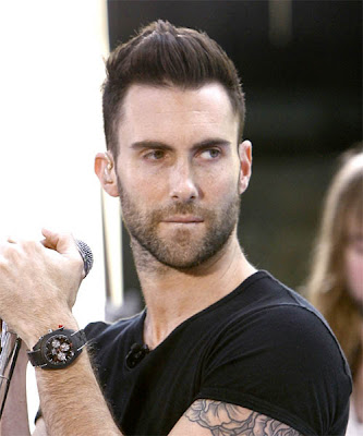 adam levine hair. Rock star Adam Levine of the