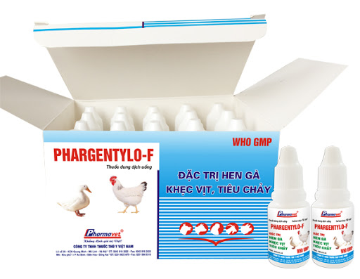 Phargentylo-F Trị gà bị hen