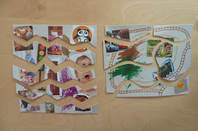 How to make simple jigsaws for toddlers