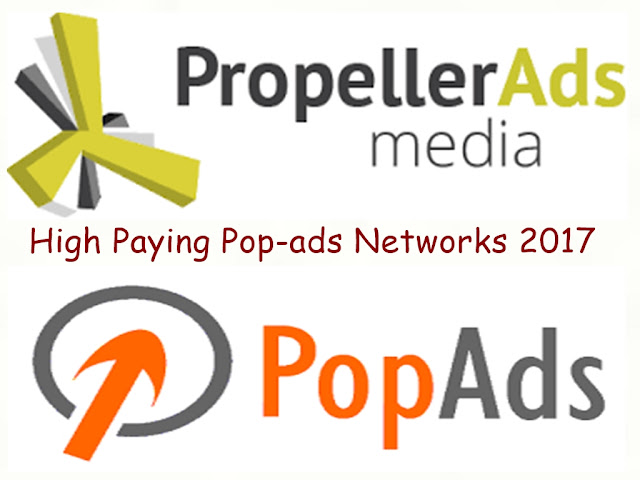 Best High paying Pop-ads networks 2017 with Fast Approval