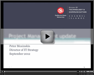 Project Management Update September 2012