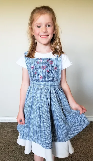 upcycle pinafore