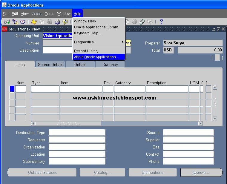 How to make a Form as READ ONLY in Oracle Apps, askhareesh blog for Oracle Apps