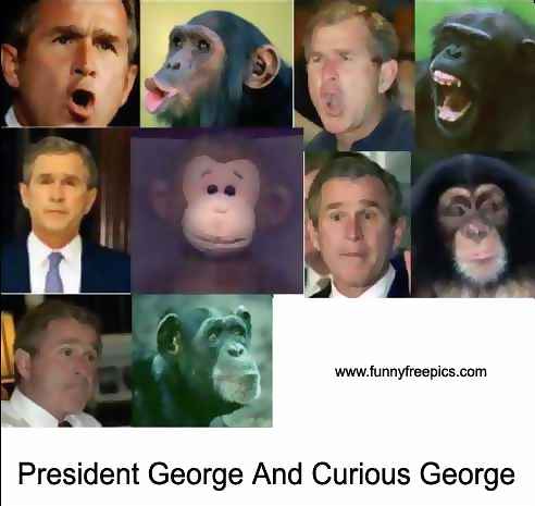 george w bush funny pictures. george w bush funny.