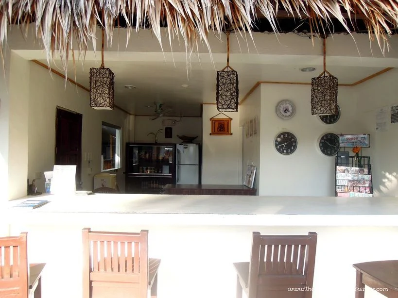 Reception area of Baler Casitas Bed and Breakfast