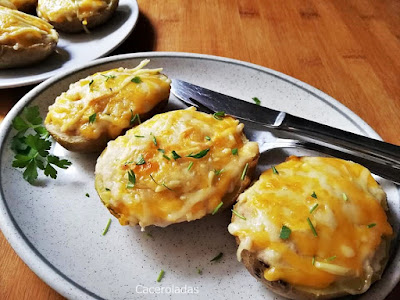 patatas rellenas de atún