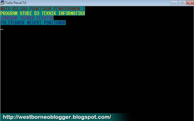 Tutorial Cara Membuat Warna Background di Turbo Pascal