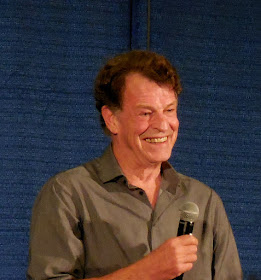 John Noble getting a laugh from one of his fans. Shore Leave 38, Hunt Valley, MD.