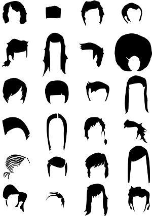 girls especially the generation of 90's, like these scene hair styles