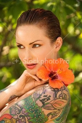 Hisbiscus Flower Tatto Design
