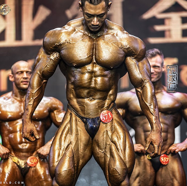 Lu Chenhui Win Golden Times 2018 Bodybuilding Grand Prix China