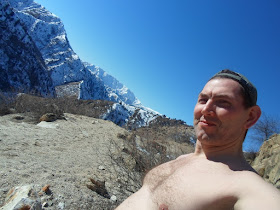 Зимний поход в ущелье Оджук, Варзоб, горы Таджикистана - фотообзор похода