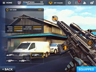game Apps (Android, iPhone, Windows Phone) : Modern Combat 5 - Blackout logo