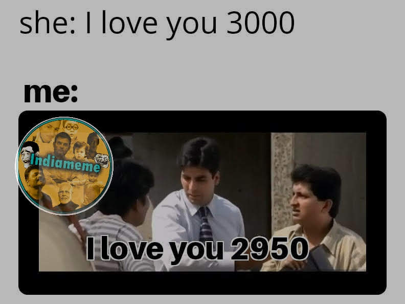 I Love You 3000 Meme Template