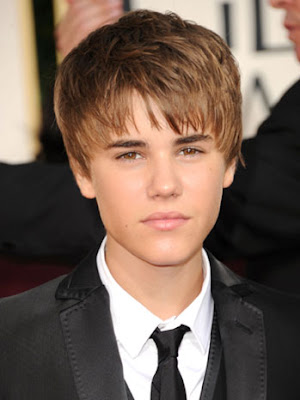 2011 Justin Bieber Celebrity - Style Medium Haircut