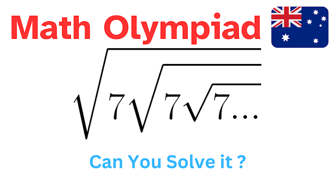 Math Olympiad Australia Problem