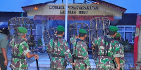 TNI AD Siap Bantu Pengamanan Lapas Labuhan Ruku