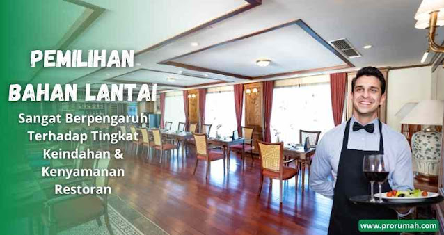 Bahan lantai untuk restoran